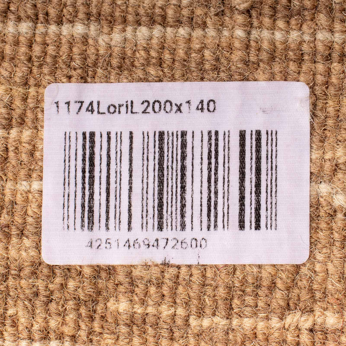 Gabbeh Teppich - Loribaft Softy 200 x 140 cm - hellbraun