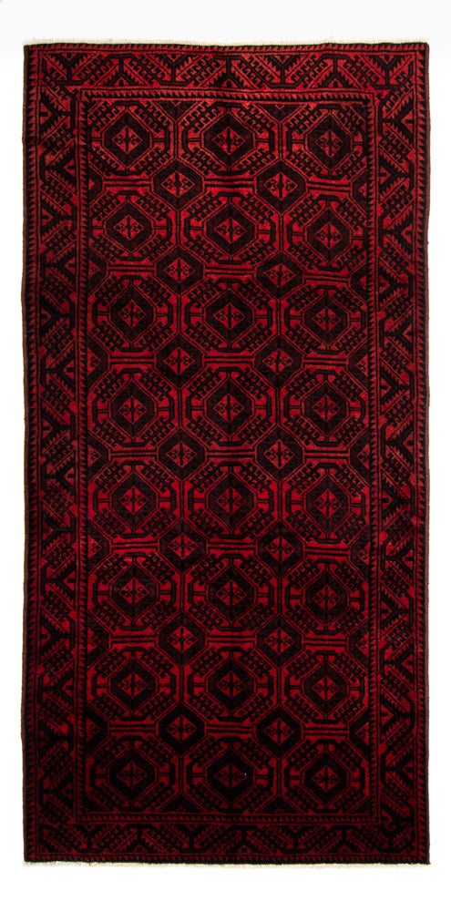 Perserteppich - Nomadic - 335 x 167 cm - rot