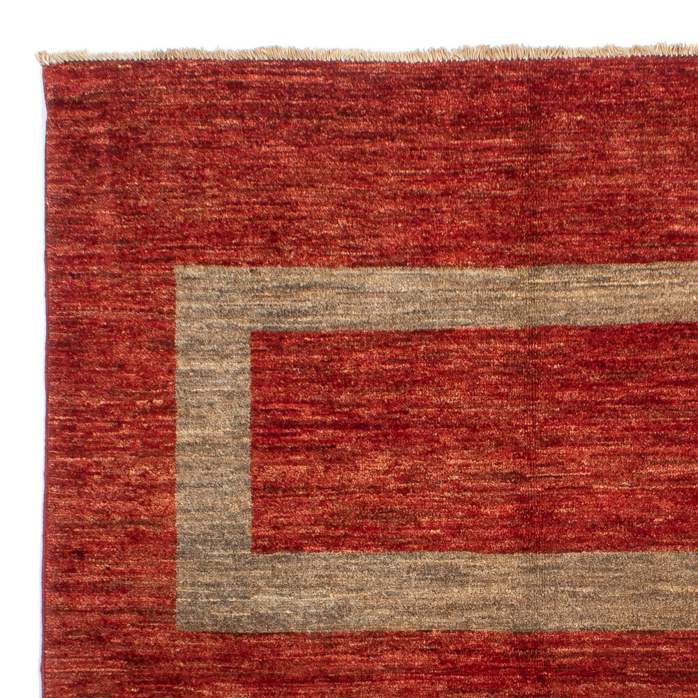 Ziegler Teppich - Modern - 206 x 161 cm - rot