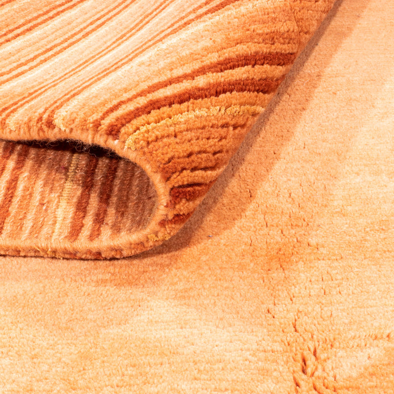 Nepal Teppich - 300 x 200 cm - terrakotta