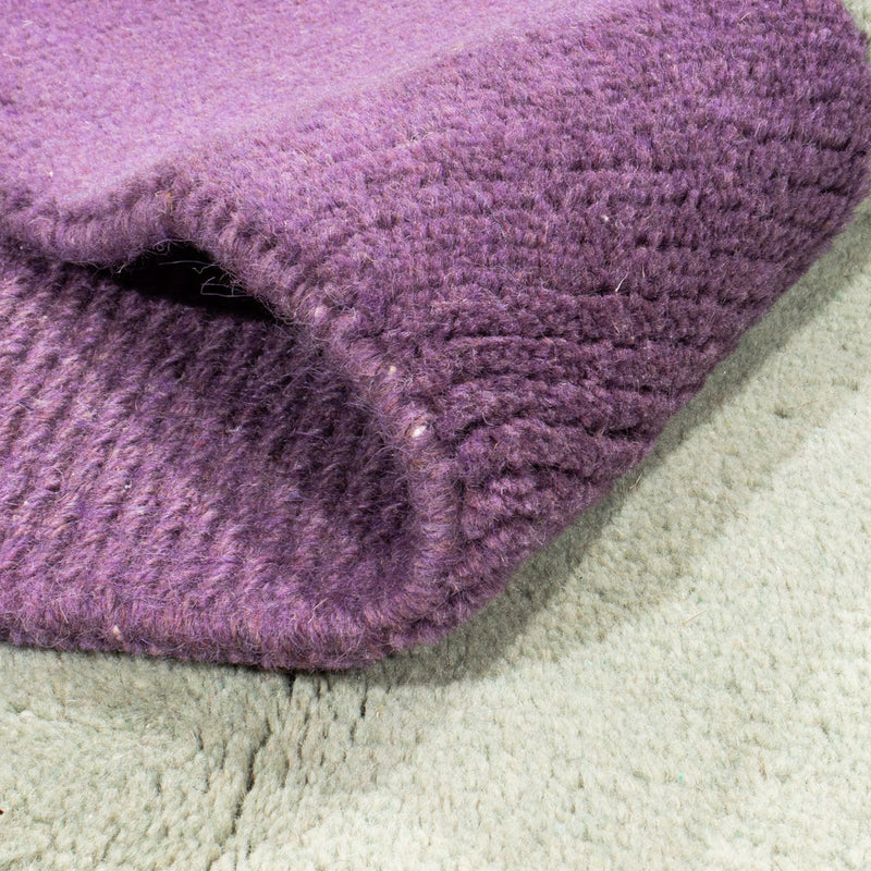 Nepal Teppich - 300 x 200 cm - hellgrün