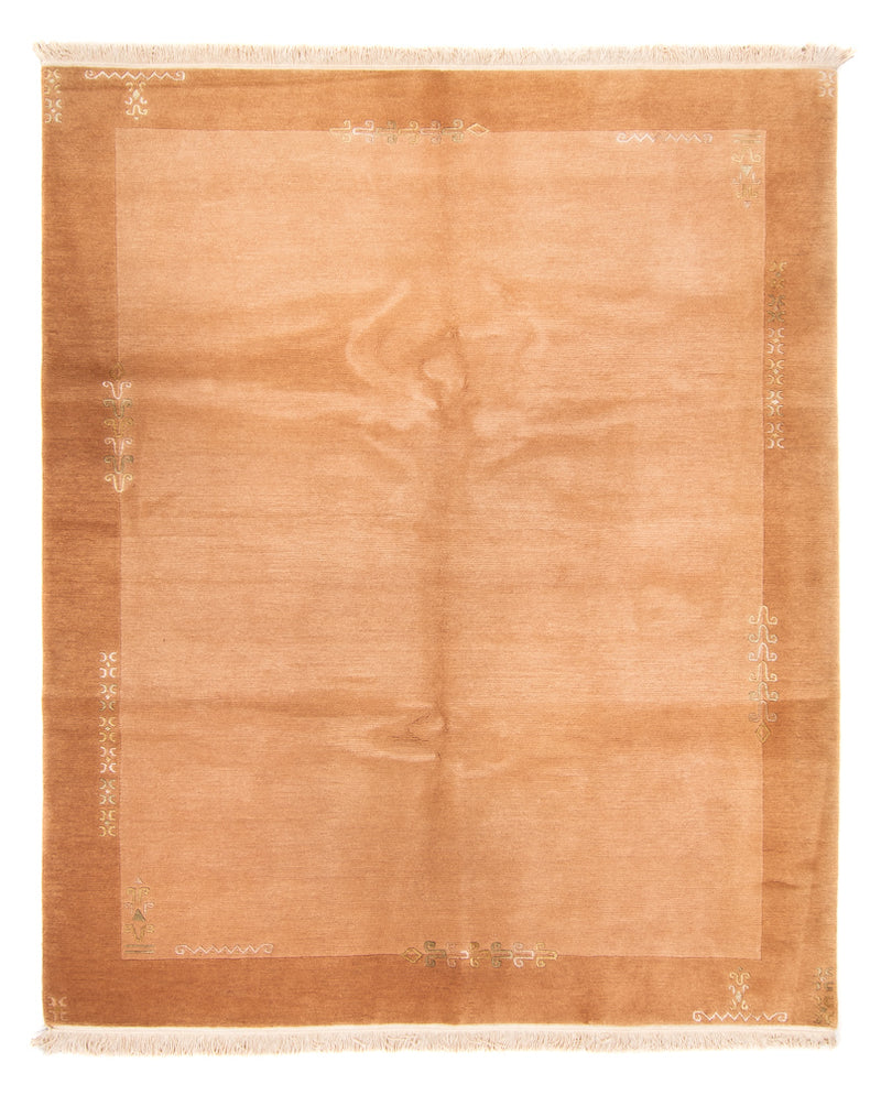 Nepal Teppich - 250 x 200 cm - lachs