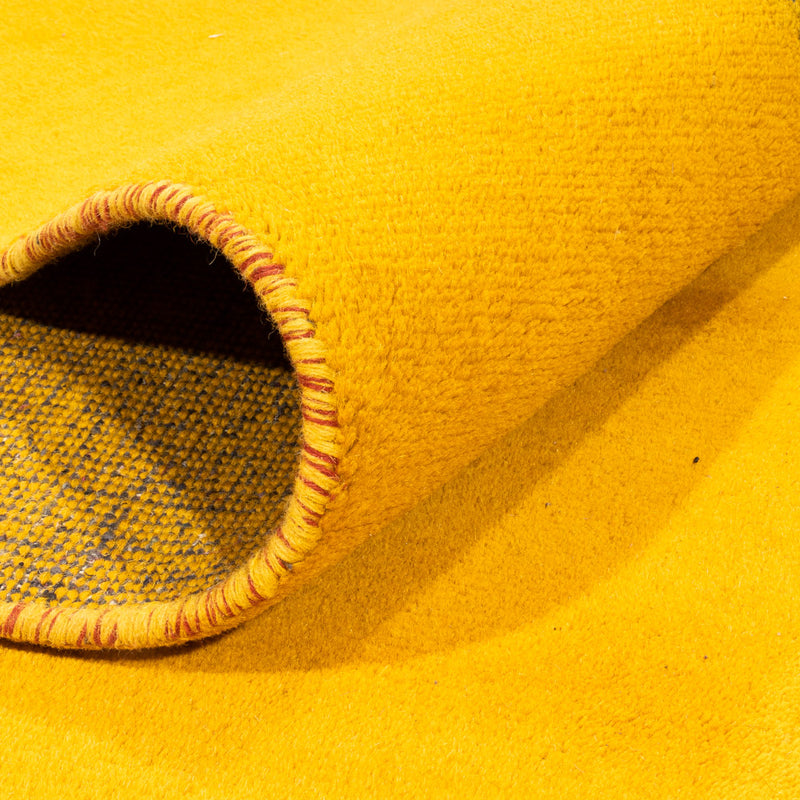 Gabbeh Teppich - Indus - 388 x 299 cm - gelb