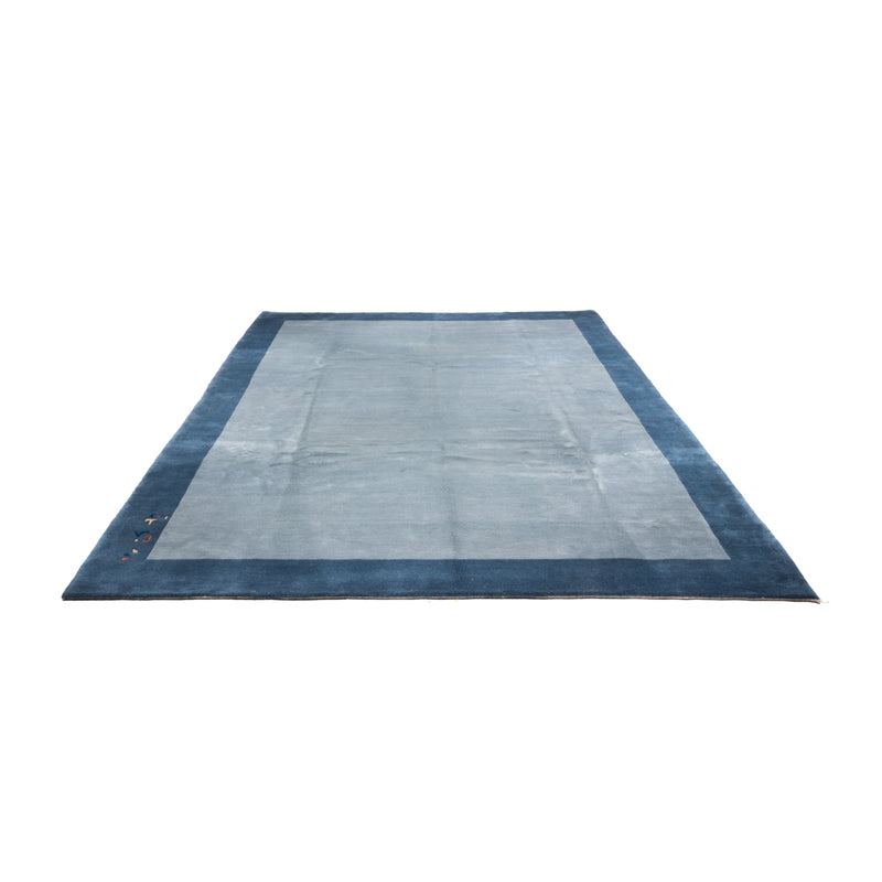 Nepal Teppich - Royal - 405 x 301 cm - blau