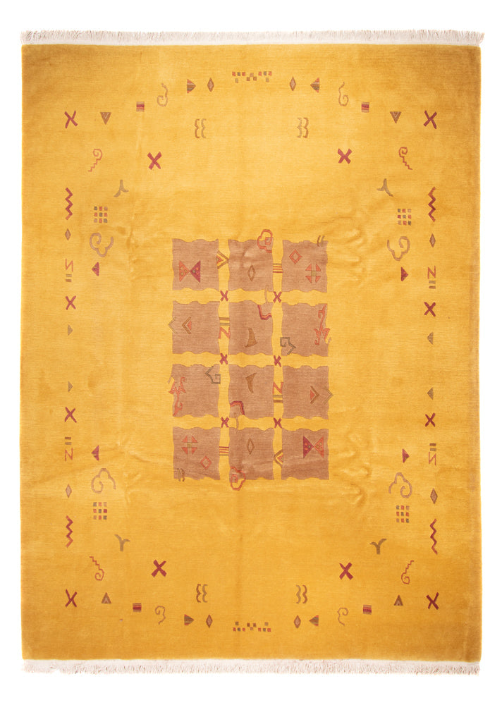Nepal Teppich - 357 x 256 cm - gold