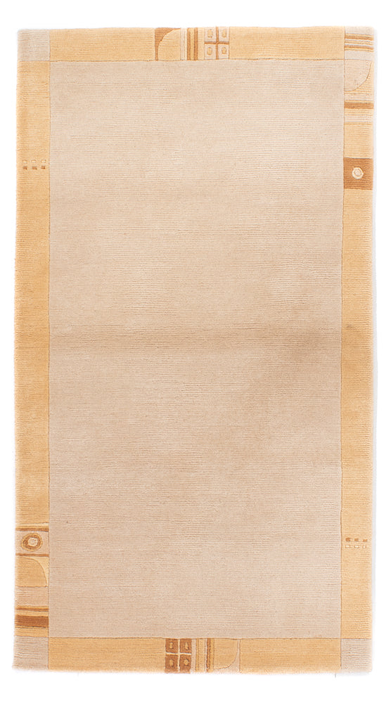 Nepal Teppich - Royal - 153 x 82 cm - beige