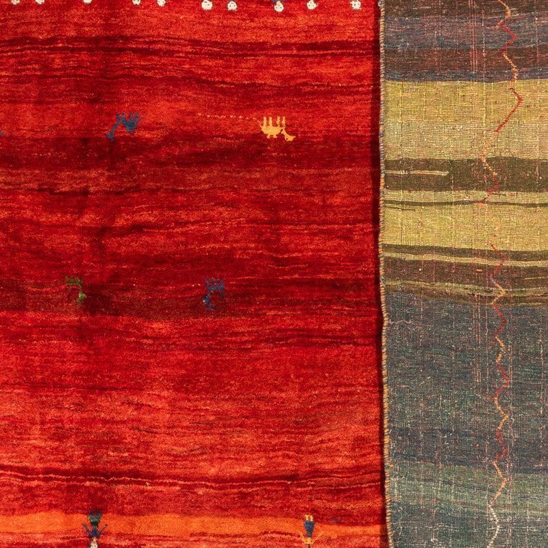 Gabbeh Teppich - Perser - 508 x 405 cm - rot