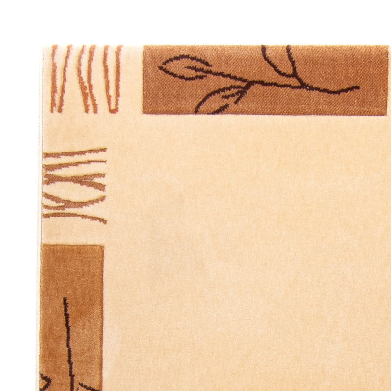 Moderner Teppich - 170 x 120 cm - beige