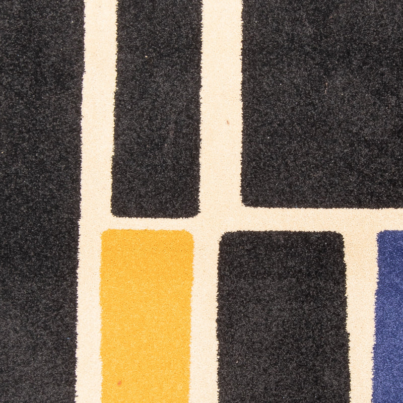 Moderner Teppich - 230 x 160 cm - dunkelbeige