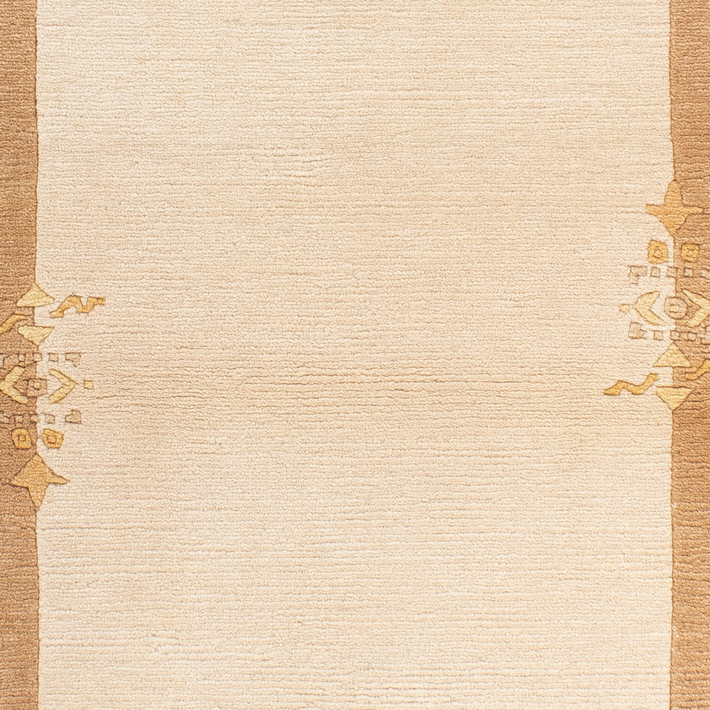 Nepal Teppich - Royal - 141 x 72 cm - beige