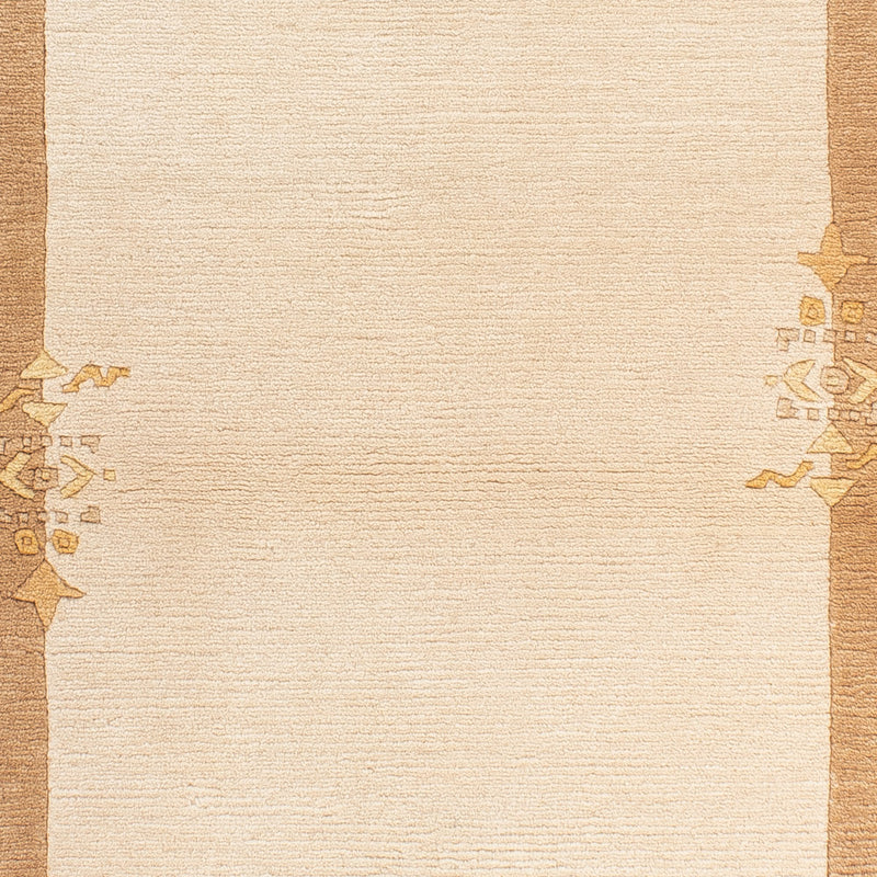Nepal Teppich - Royal - 141 x 72 cm - beige