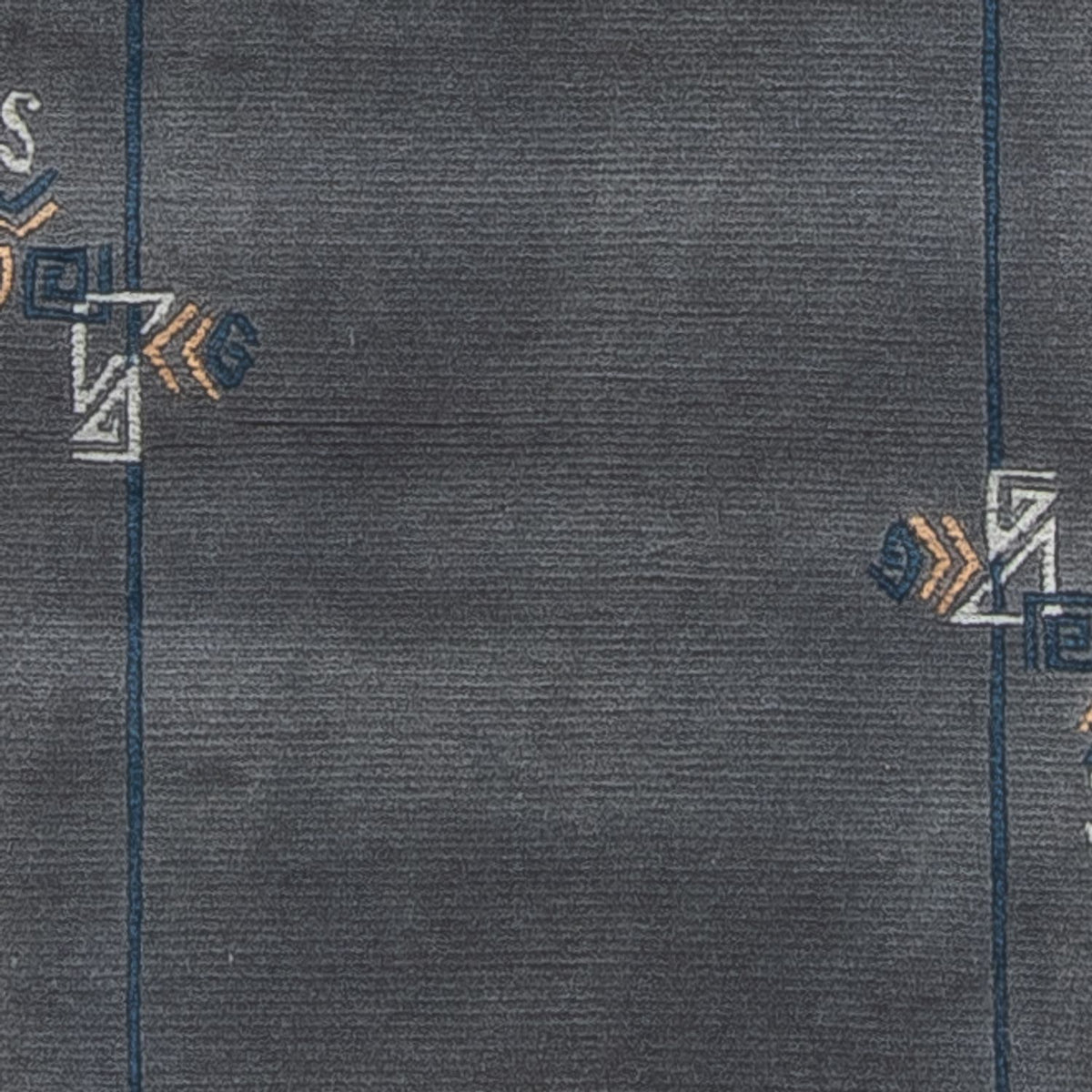 Läufer Nepal - 330 x 71 cm - blau