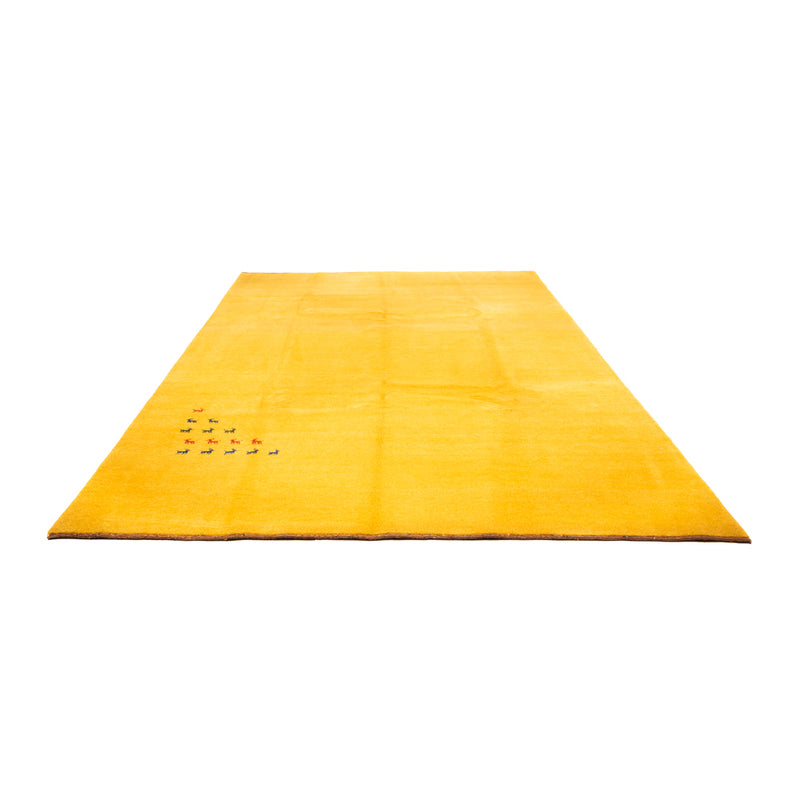 Gabbeh Teppich - Indus - 385 x 295 cm - gold