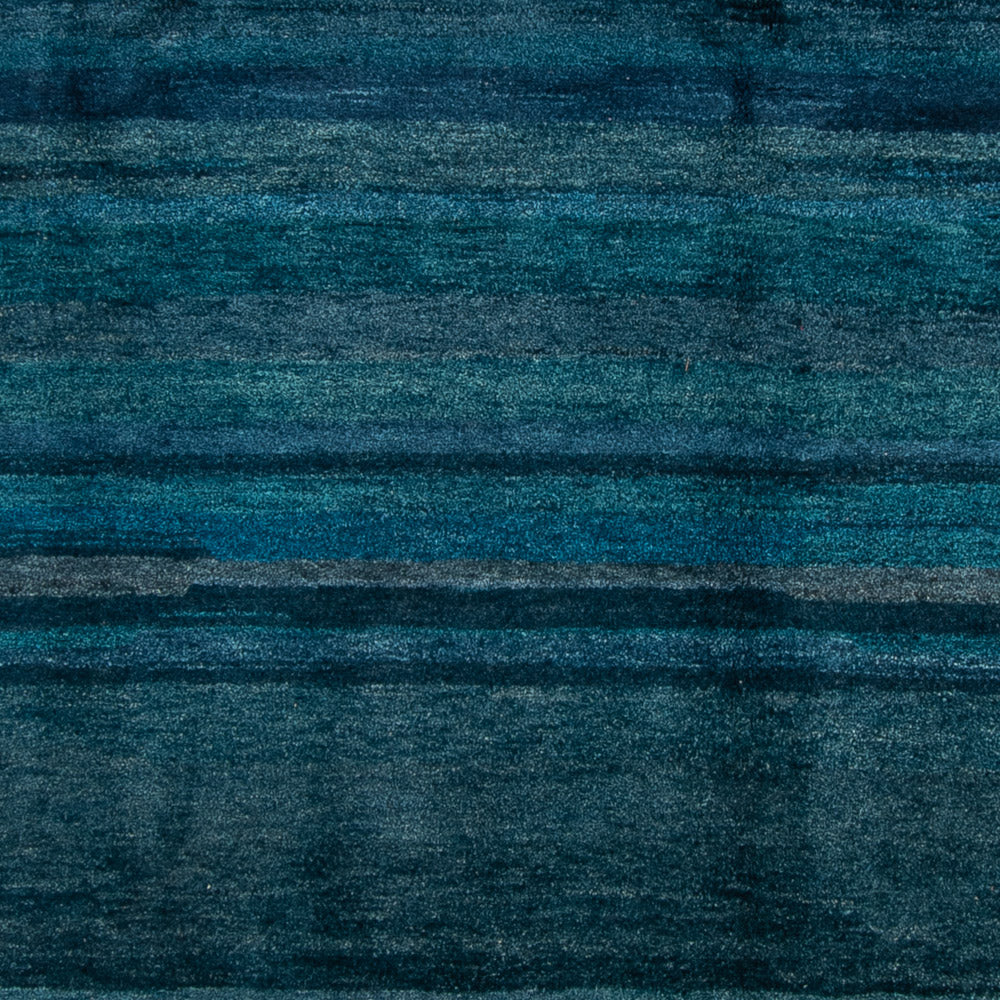 Gabbeh Teppich - Indus - 349 x 246 cm - blau