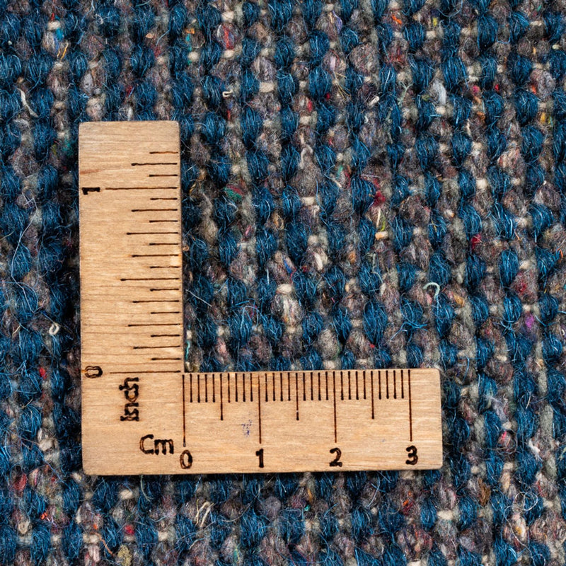 Gabbeh Teppich - Indus rund  - 190 x 190 cm - blau