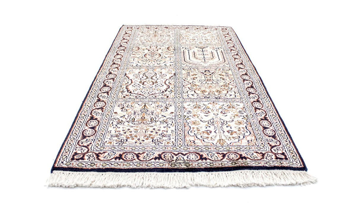 Seidenteppich - Kaschmir Seide 124 x 65 cm Teppichbrücke