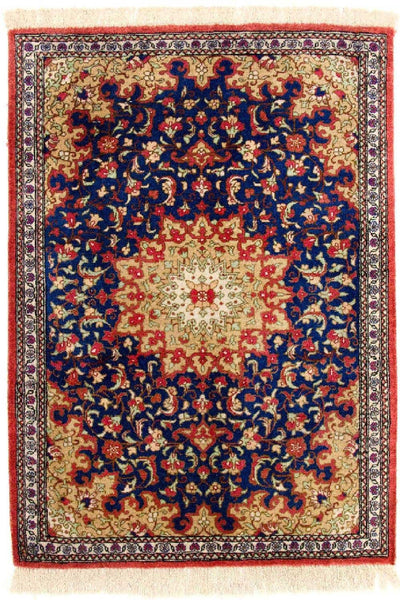 Ghom - Seide Teppich 56x75cm - Perserteppich