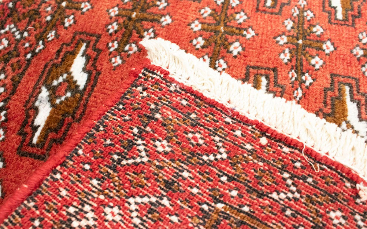 Turkaman Teppich 100 x 50 cm - rot