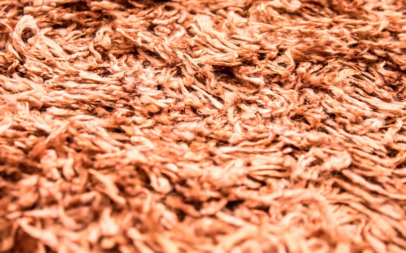 Hochflor Teppich 332 x 178 cm Teppich Wohnzimmer