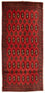 Turkaman Teppich 130 x 60 cm - rot