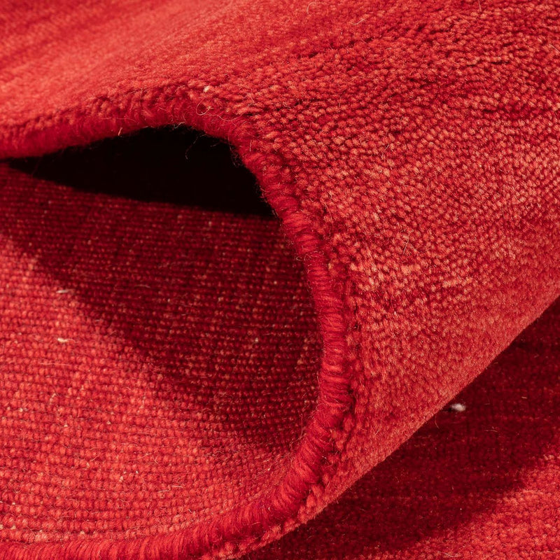 Gabbeh Teppich - Loribaft Softy 240 x 170 cm - dunkelrot