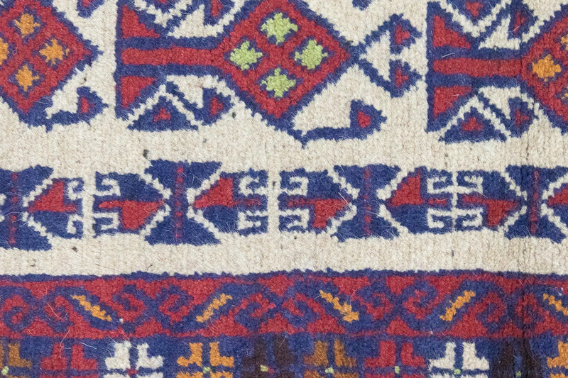 Belutsch Teppich 129 x 77 cm - beige