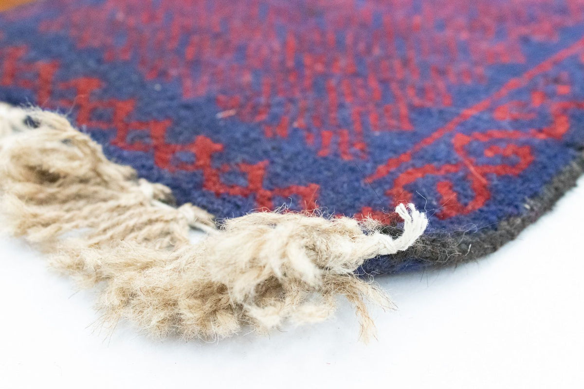 Belutsch Teppich 131 x 82 cm - lila