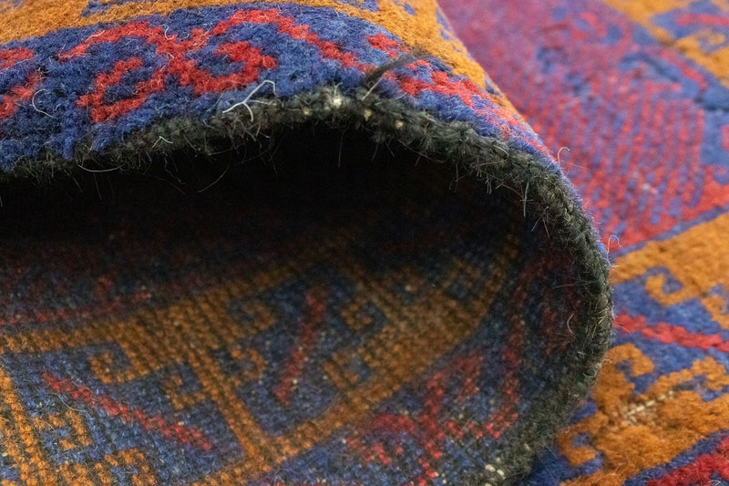 Belutsch Teppich 131 x 82 cm - lila