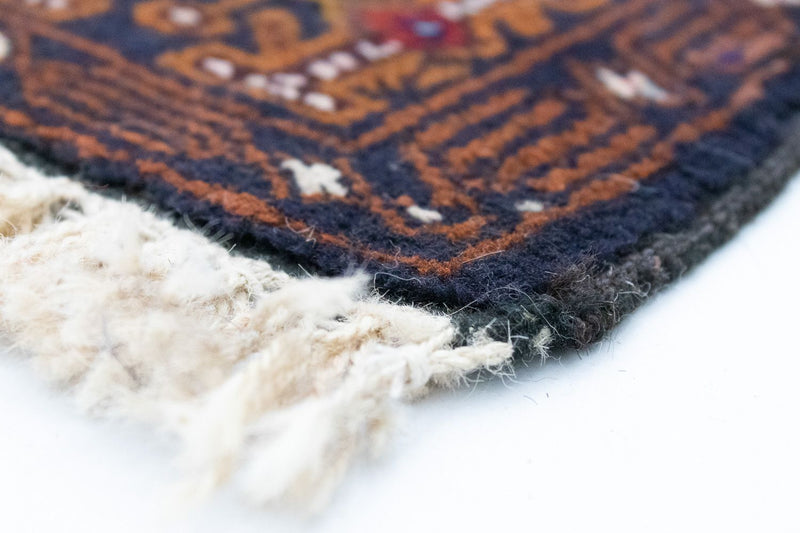 Belutsch Teppich 134 x 81 cm - braun