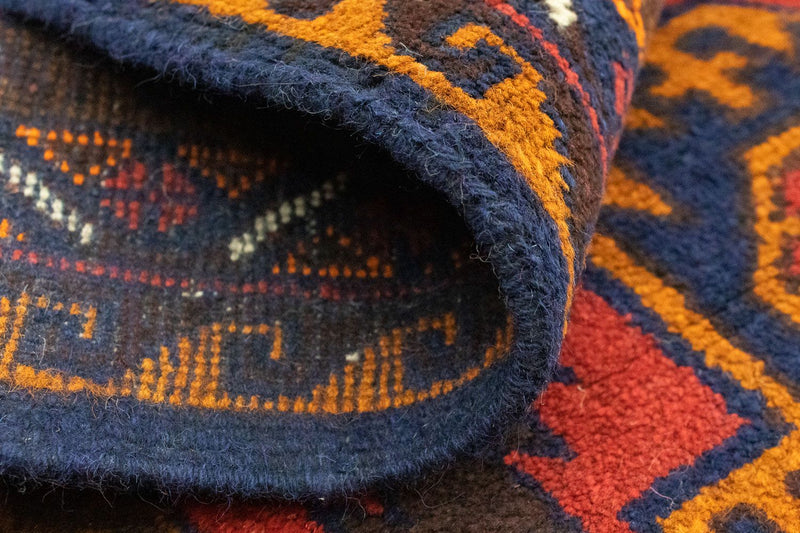 Belutsch Teppich 134 x 75 cm - rot