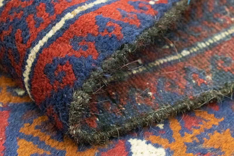 Belutsch Teppich 138 x 85 cm - orange