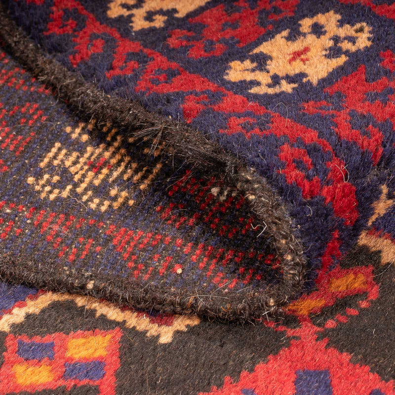 Belutsch Teppich 130 x 79 cm - rot