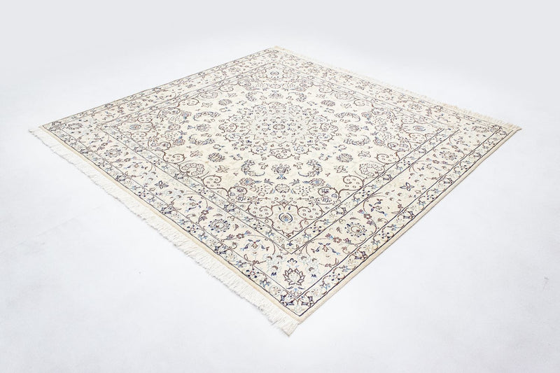 Perserteppich - Nain - Royal 200 x 193 cm Quadratischer Teppich