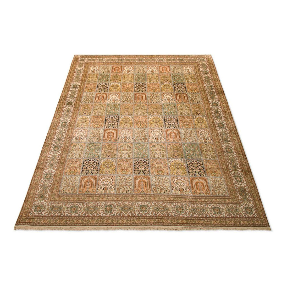Seidenteppich - Kaschmir Seide 328 x 240 cm Wohnzimmer Teppich