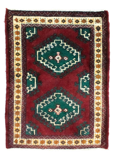 Turkaman Teppich 64x87cm - Orientteppich
