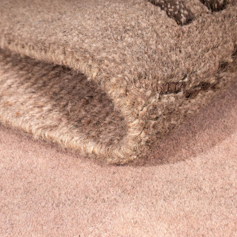 Nepal Teppich 180 x 124 cm - hellchoco