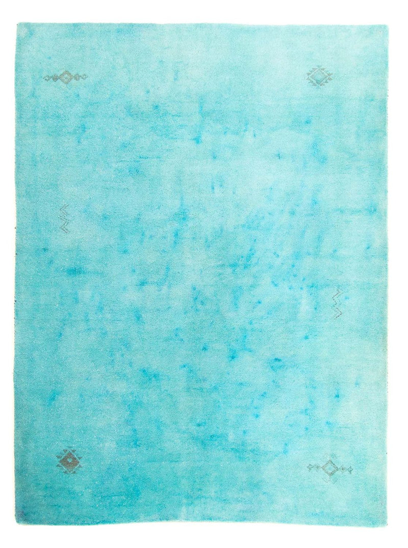 Gabbeh Teppich - Indus 197 x 129 cm - türkis