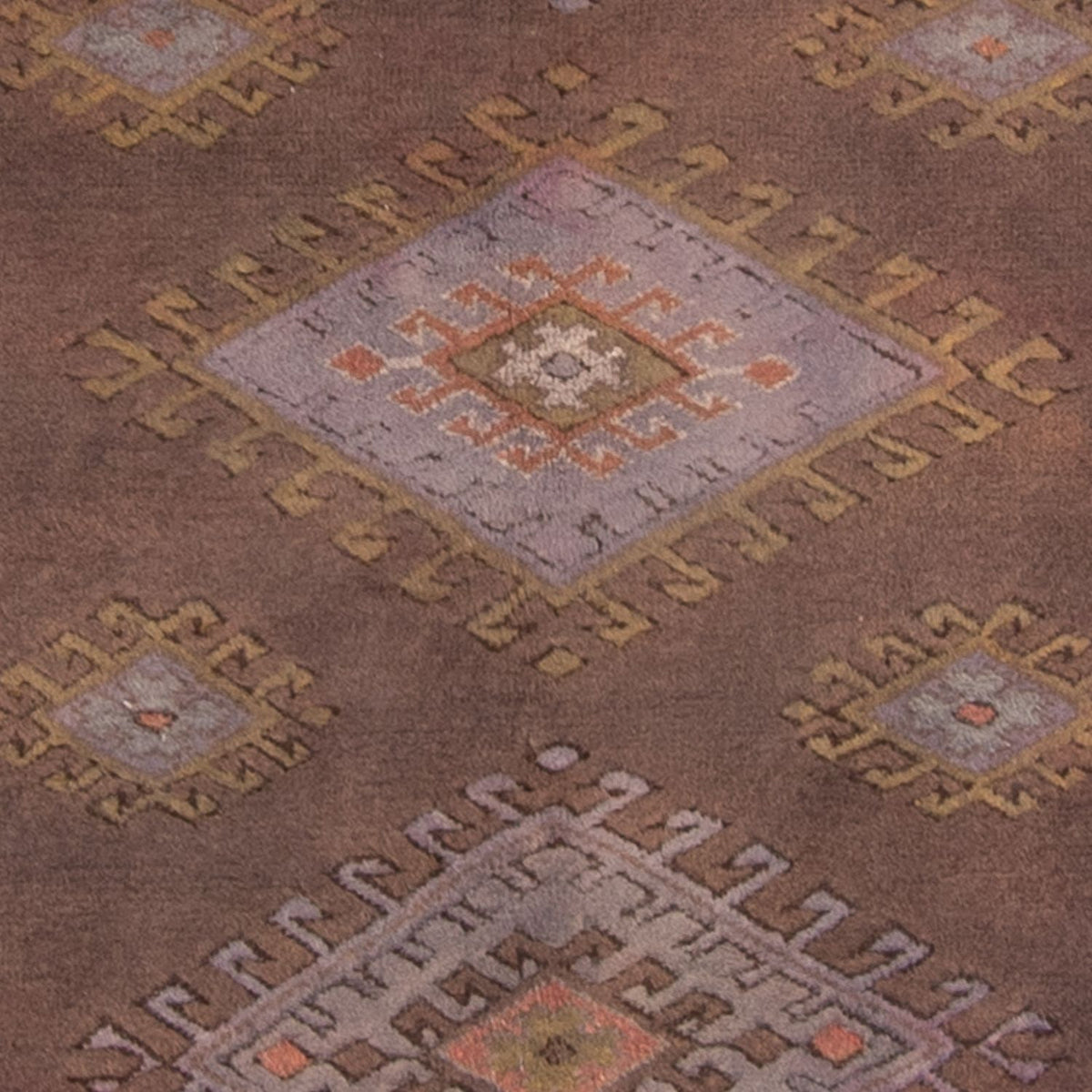 Orientteppich 285 x 200 cm - dunkelbraun