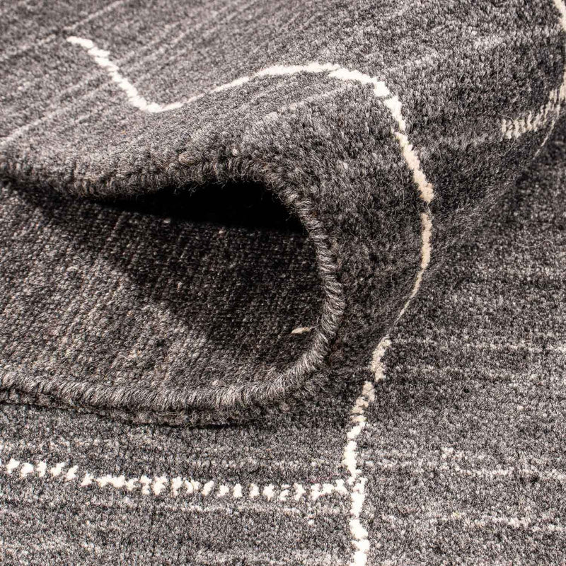 Gabbeh Teppich - Loribaft Indus 200 x 142 cm - dunkelbraun