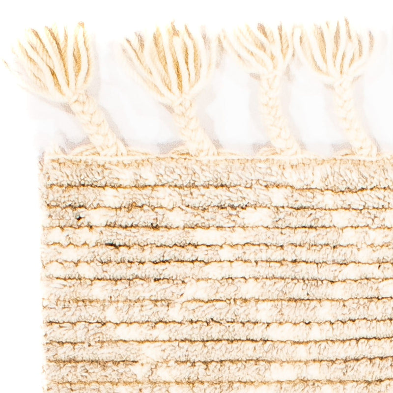 Wollteppich 62 x 32 cm Fußmatte