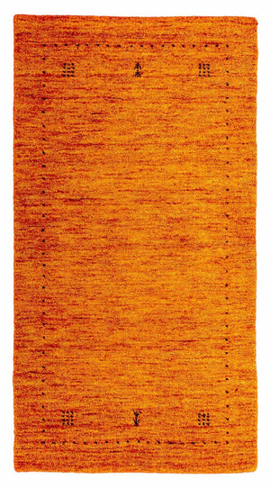 Gabbeh Teppich - Loribaft Indus 133 x 70 cm - orange