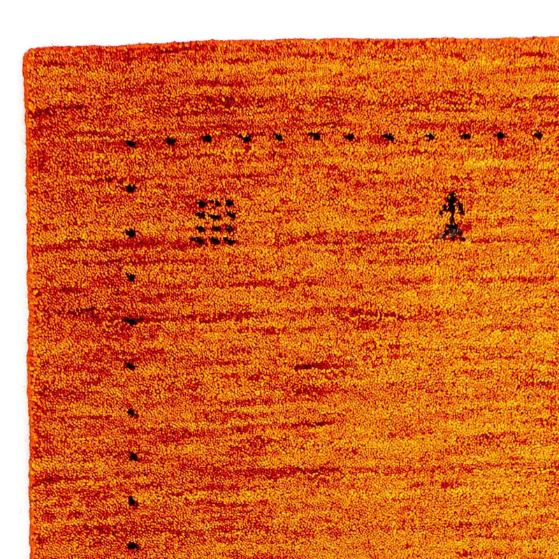 Gabbeh Teppich - Loribaft Indus 133 x 70 cm - orange