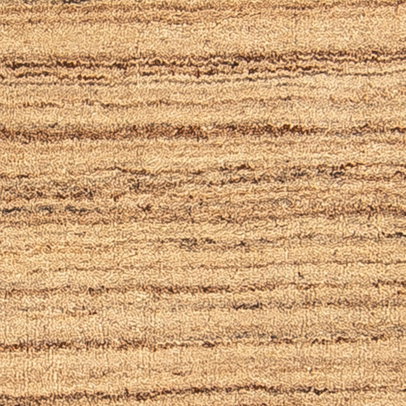 Nepal Teppich 142 x 70 cm - hellbraun