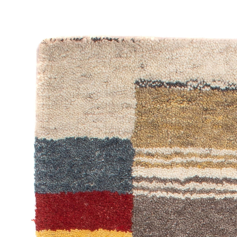 Nepal Teppich 90 x 60 cm - mehrfarbig