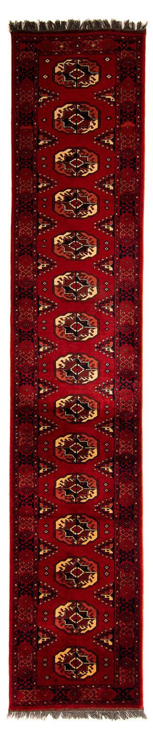 Afghan Teppich 356 x 82 cm