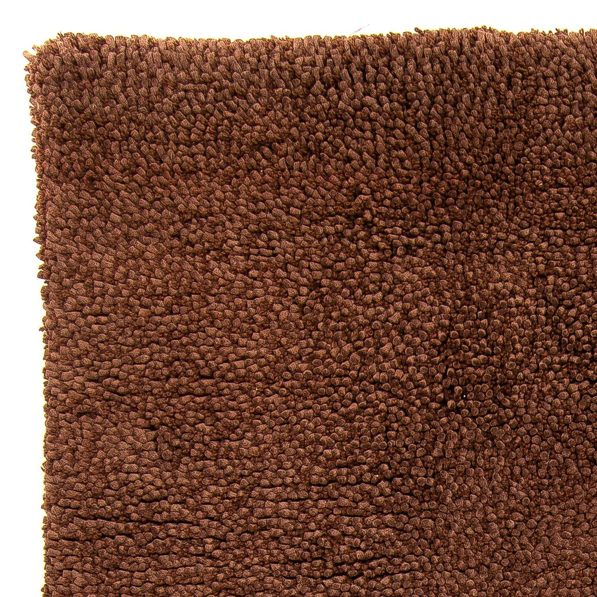 Hochflor Teppich 230 x 150 cm - braun