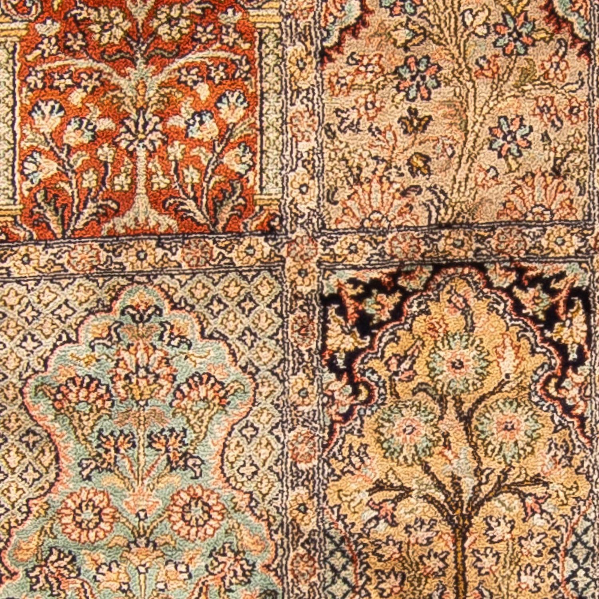 Seidenteppich - Kaschmir Seide 310 x 94 cm Teppichläufer