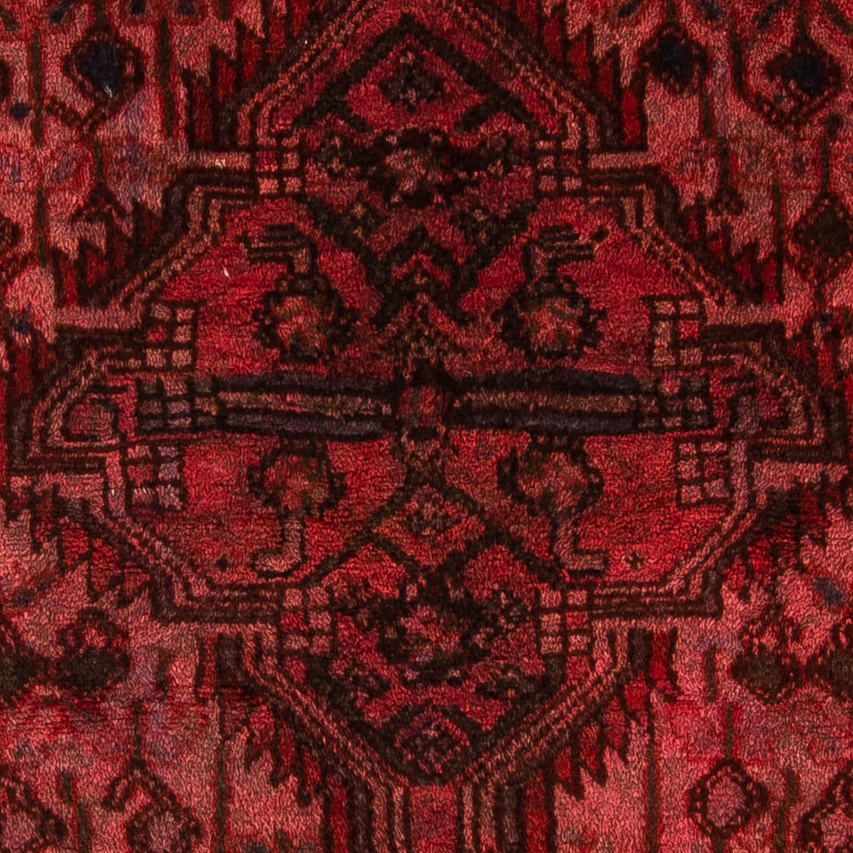 Orientteppich 173 x 104 cm - dunkelrot