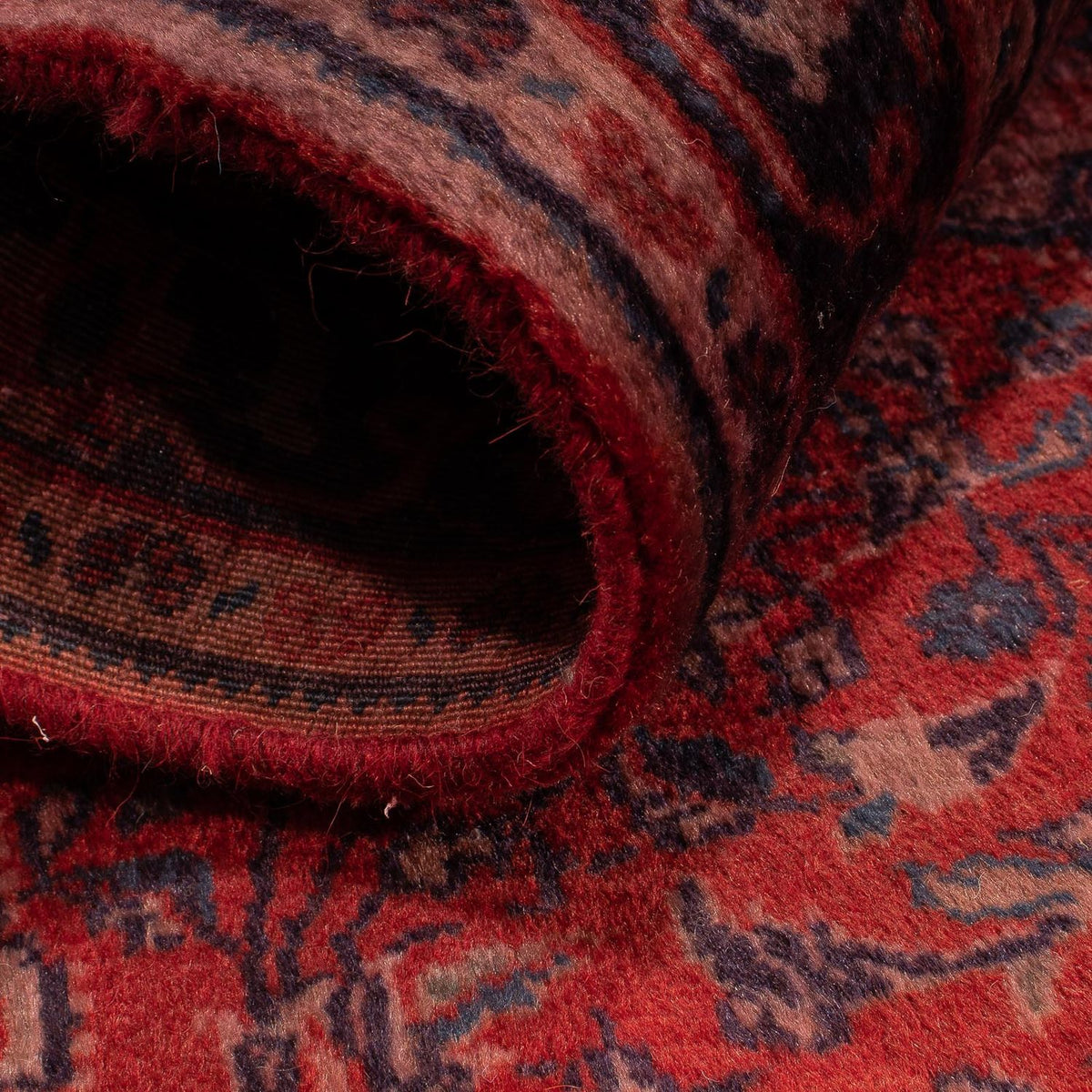 Orientteppich 150 x 107 cm - dunkelrot