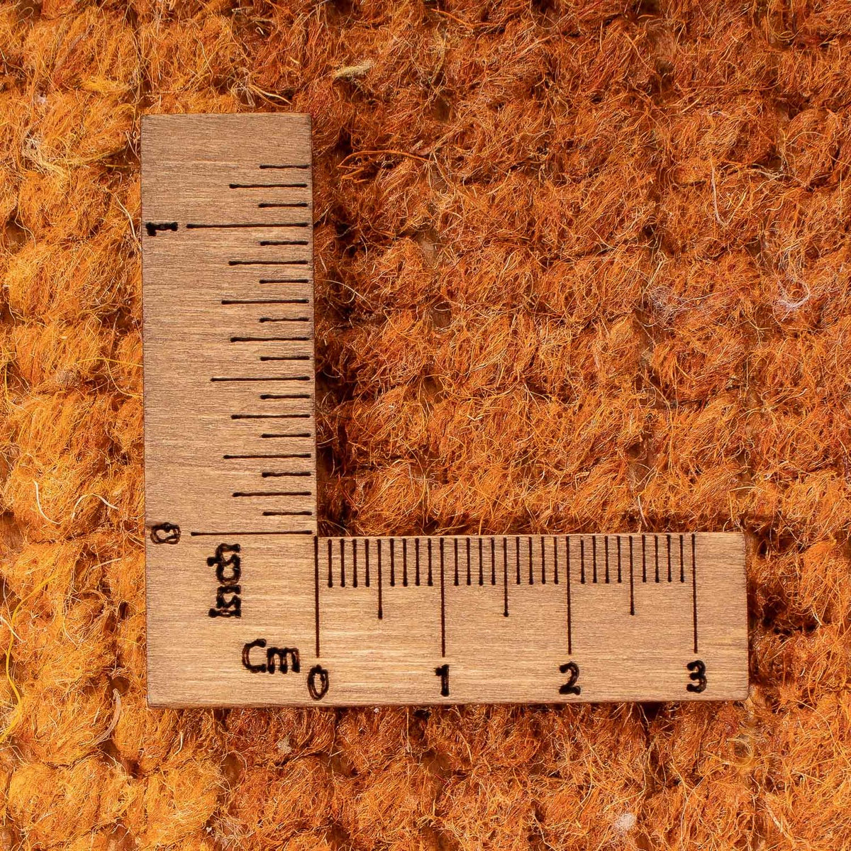 Nepal Teppich 142 x 72 cm - orange